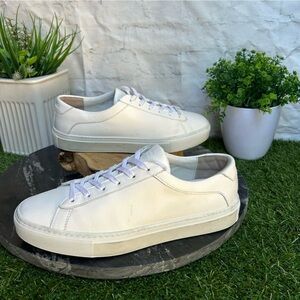 KOIO Capri White Leather Sneakers